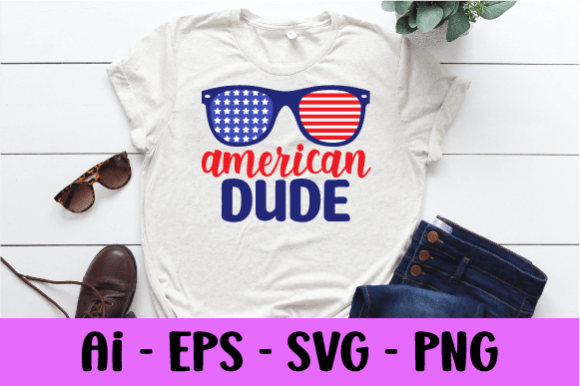 American Dude Sunglass USA Flag SVG: A Designer’s Review