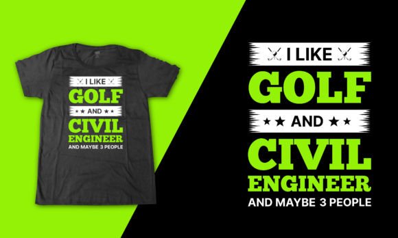 Civil Engineer Golf Lettering SVG: A Designer’s Review