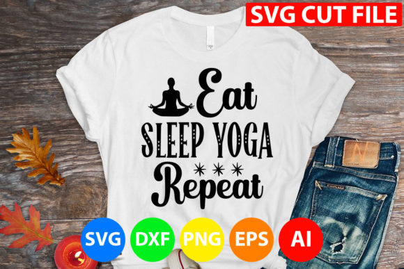 Eat Sleep Yoga Repeat SVG: A Designer’s Embroidery Review