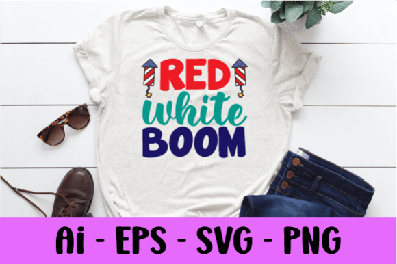 Red White Boom Svg: A Designer’s Stitch Review