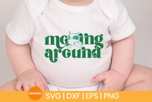 Review: Mooing Around, Funny Baby Svg Quote