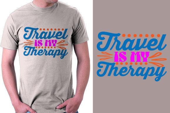 Review: Summer Quote Design, Travel is My Thera