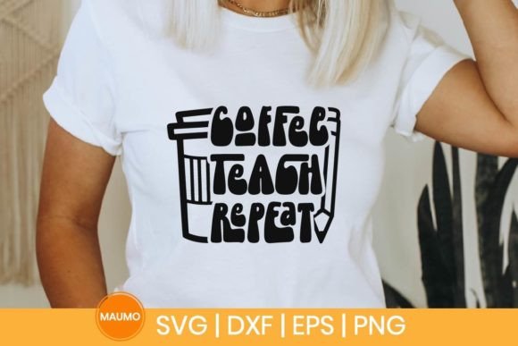 Reviewing Coffee Teach Repeat SVG for Embroidery