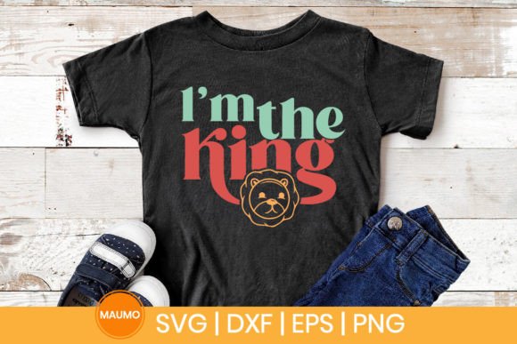 Reviewing the I'm the King Baby SVG for Embroidery
