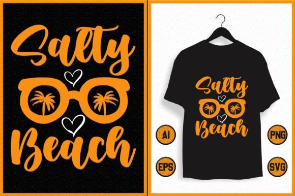 Reviewing the Vintage Salty Beach Shirt SVG for Embroidery