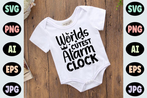 Reviewing the Worlds Cutest Alarm Clock Baby SVG for Embroidery