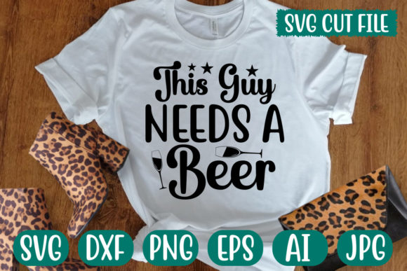 Reviewing This Guy Needs a Beer Svg for Embroidery