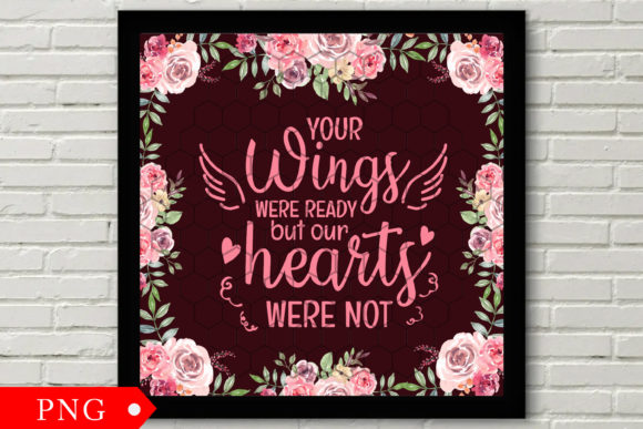 Reviewing Your Wings Were Ready Memorial Frame