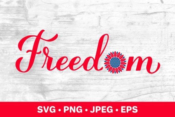 Stitching Freedom SVG. American Sunflower