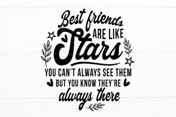 Stitching Stars: A Designer’s Take on the Best Friends Quote